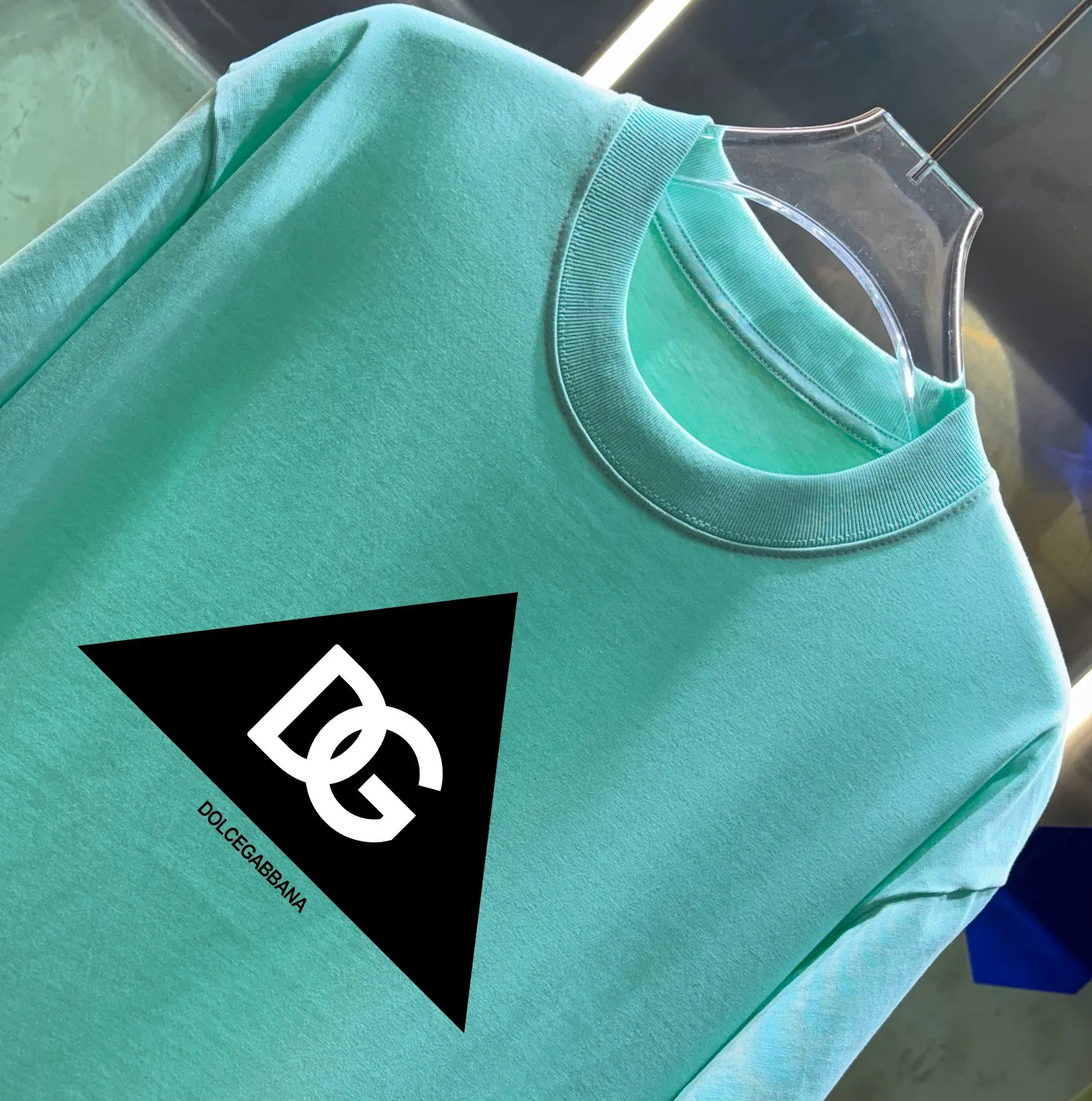DG/ 2025ss Logo Versatile T Same Style ：Black White Green Purple Size: S M L XL XXL